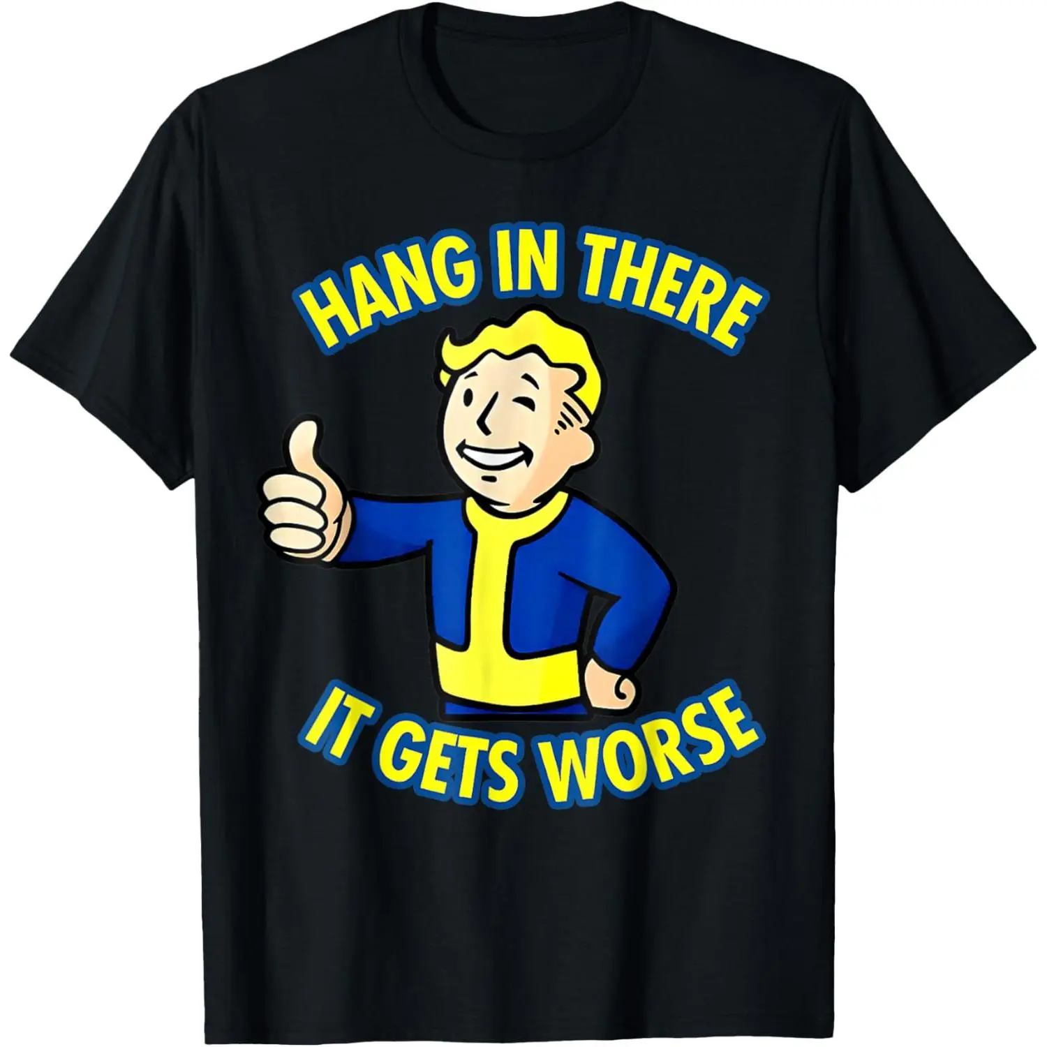 #TikTokShopRestock  Plus Size Hang In There It Gets Worse Funny T-Shirt
