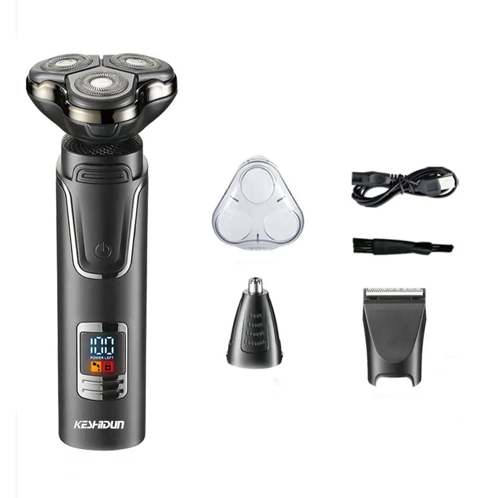 Professional Men’s Grooming Kit｜T-Blade Precision Trimmer & Hair Clipper｜All-in-One Facial Grooming System｜Premium Gift Set