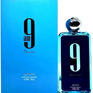 9AM Dive Afnan Eau de Parfum Spray for Unisex, 3.4 Ounce