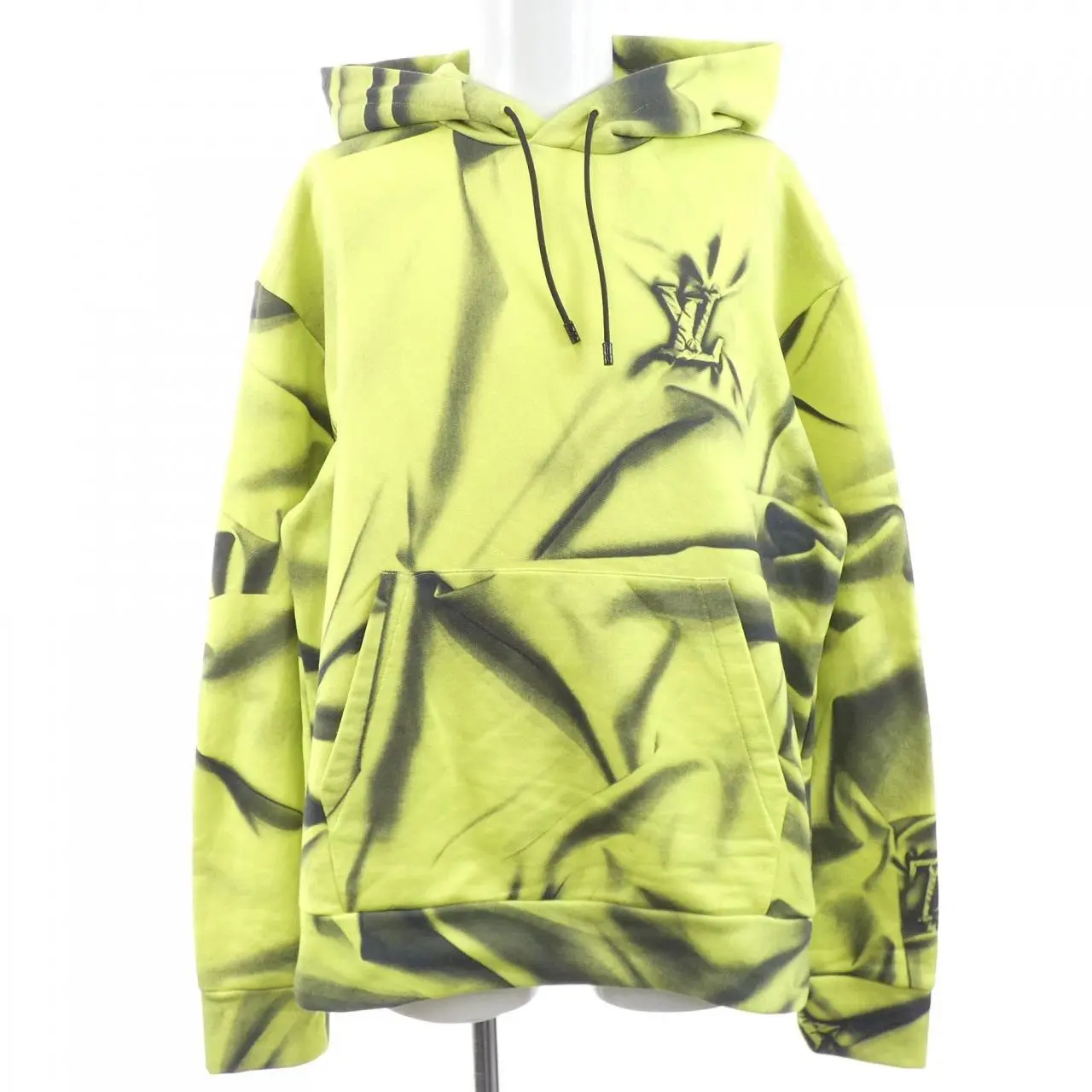 Pre-owned Louis Vuitton Cotton Small Leather Goods Printed Blend Hoodie