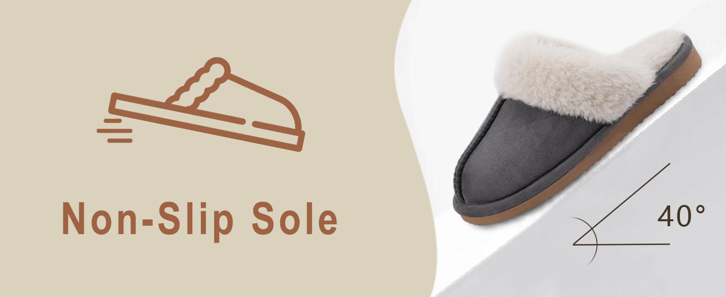 【Litfun】 Women's Fuzzy Slippers Cloud Memory Foam Waterproof Upper Autumn Winter House Shoes Non Slip Platform Short Plush Warm Bedroom Slides Indoor Outdoor Walking Shoes Great Gift Choice cozy lightweight comfortable