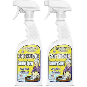 Spot Remover Laundry Spray - Chlorine, Bleach and-Free Stain Remover for Clothes - Removes Oil,, and Pet Stains - 16 Oz, 2 Pack
