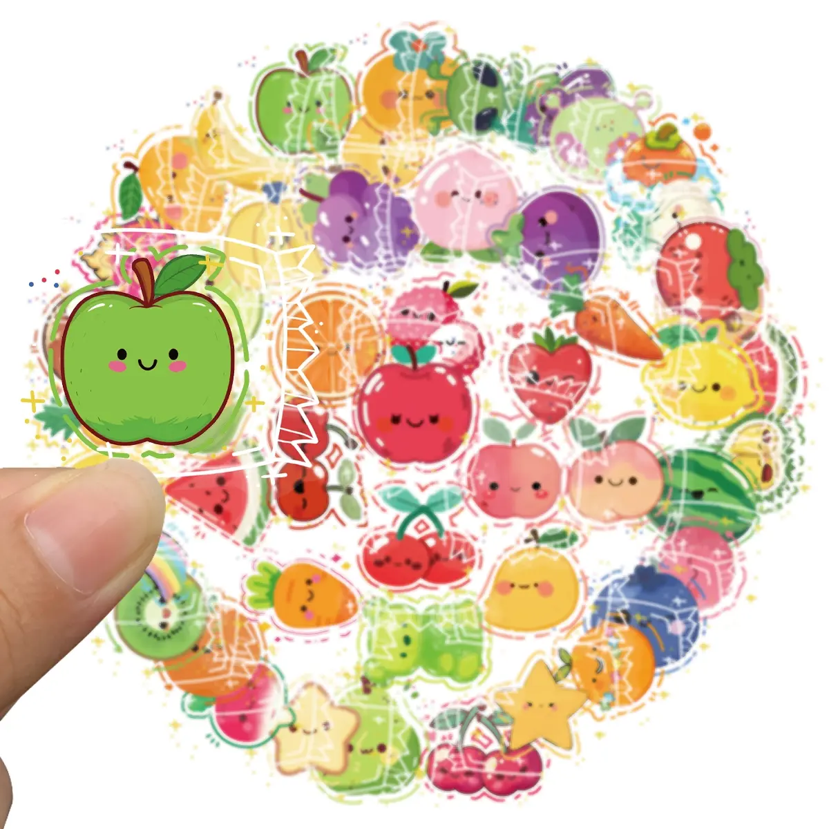 Cute Candy Stickers for Kids 50pcs Sweet Candy Stickers for Water Bottle Waterproof Vinyl Stickers for Scrapbook Journal Laptop Water Bottle Skateboard Guitar Party Supplies