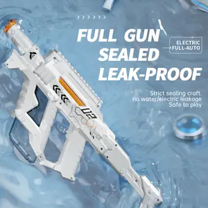 Interstellar Pulse Water Gun [Desert Yellow] [Trip], Star Pulse Vector Electric Blaster, Full Gun Sealed Leak-Proof, Automatic Continuous Fire, Large Capacity Sports Toy for Pool, Backyard Outdoor Play (All Seasons)