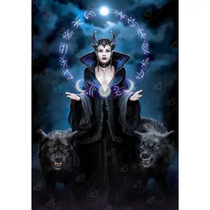 Moon Witch Diamond Painting Kit