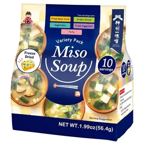 Freeze Dried Variety Pack Miso Soup 10 Servings Dry Japanese