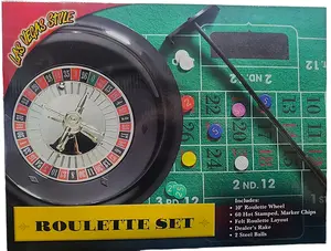 Deluxe Roulette Set with 10" Wheel Deluxe Roulette Set with 10" Wheel