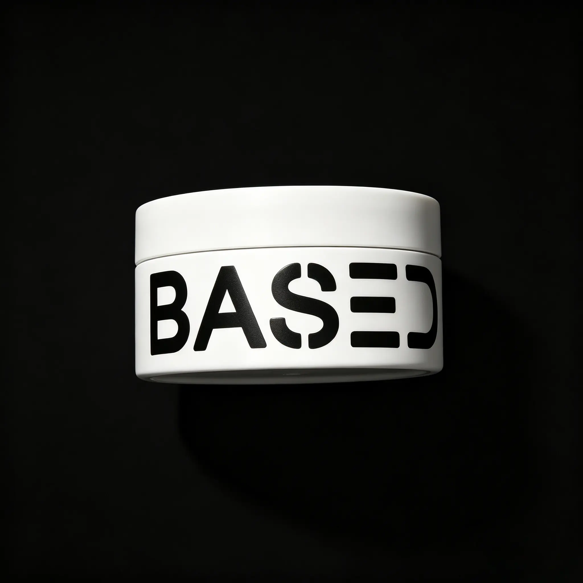 BASED Hair Clay 3oz, Delivers Long-Lasting Strong Hold and Pure Matte Finish, Non-Toxic Blend of Shea Butter, Beeswax & Essential Clays