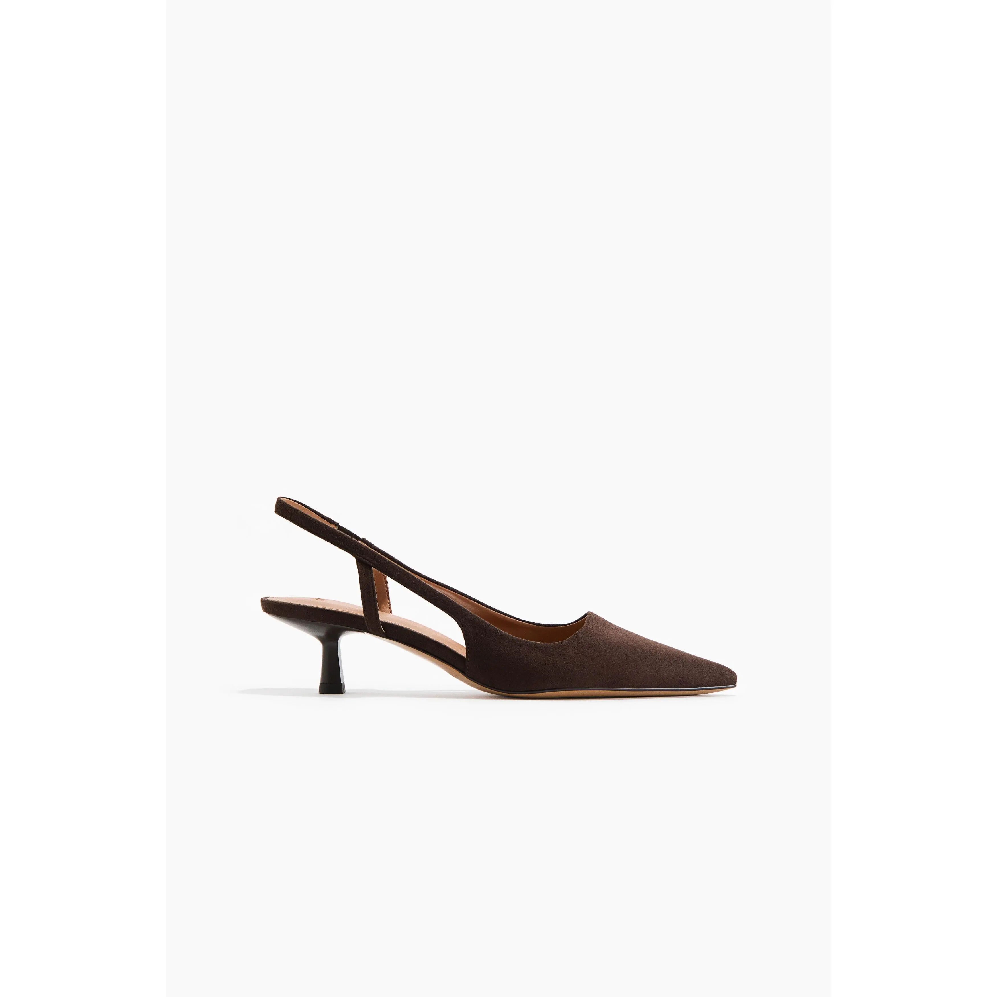 H&M Kitten-heeled slingbacks