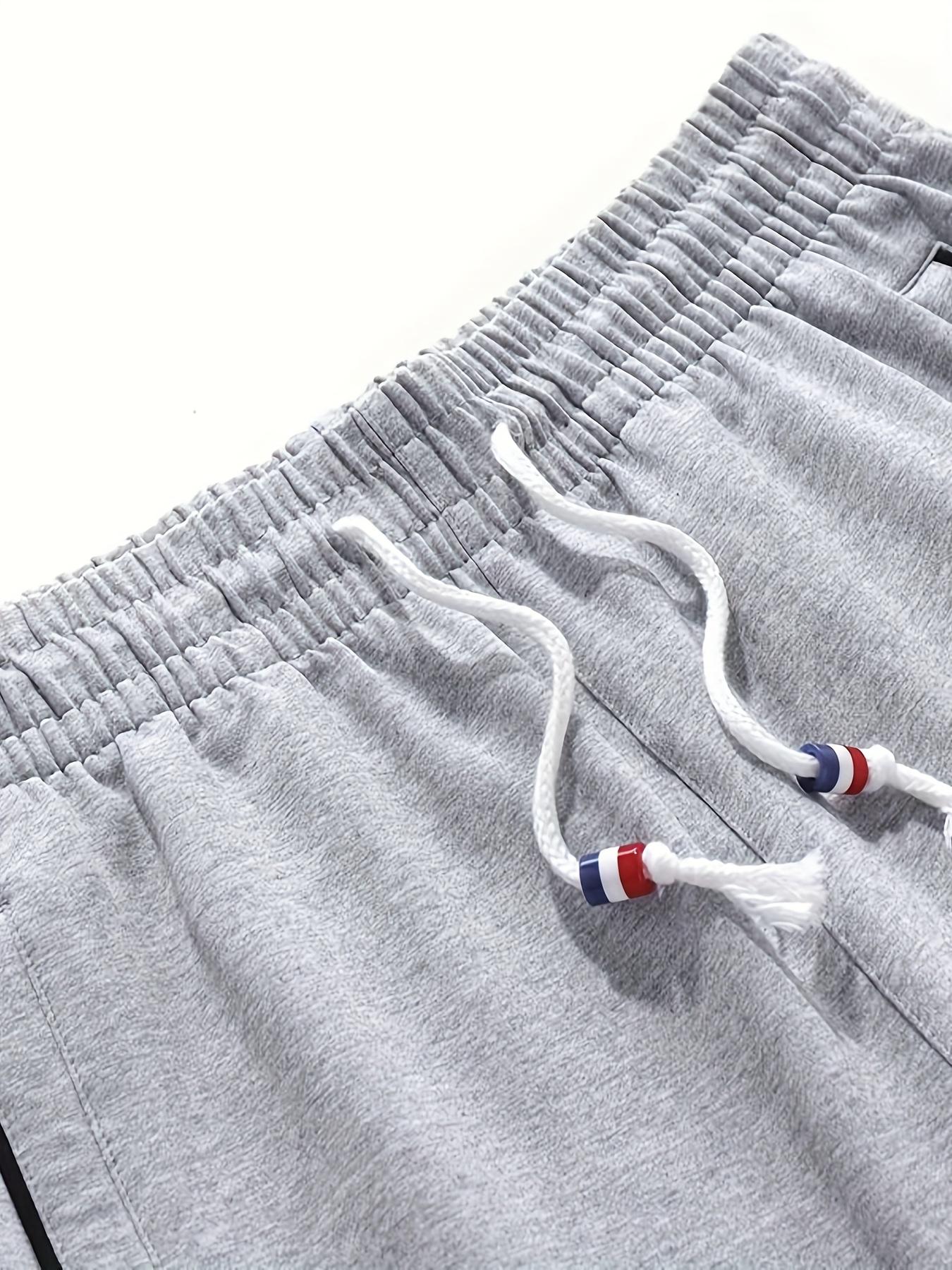 Men’s solid-color drawstring shorts, 3-pack — athletic joggers for outdoor running and casual travel pants