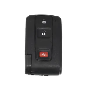 MOZB31EG Car Key Fob Shell 3 Button Remote Control Key Case Shell Keyless Entry Housing Replacement for Toyota Prius 04-09