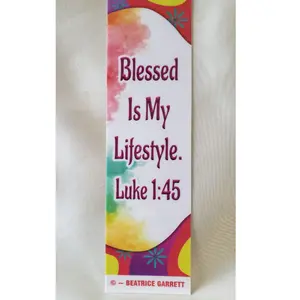 Blessed Lifestyle Laminated Bookmark