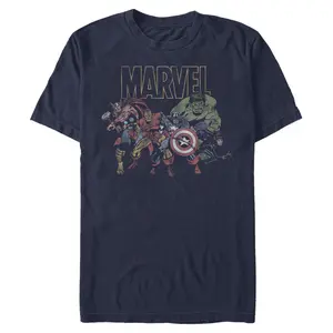 Men's Marvel Distressed Classic Avengers T-Shirt