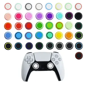Universal Silicone Thumb Grips Caps for PS5 PS4 PS3 Xbox Series X S Xbox One 360 Switch Pro Controller, Anti-Slip Anti-Scratch Analog Joystick Protective Covers, Silicone Joysticks Covers, Console Controller Accessories