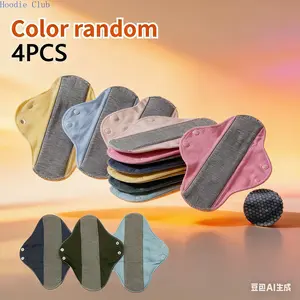 4PCS Reusable Incontinence Pads for Elderly Graphene Aseptic Technology Washable Waterproof Cloth Sanitary Napkins for Heavy Flow Menstrual Period Care Postpartum Recovery Multi Color Travel Essentials Artificial Christmas Tree with Snow