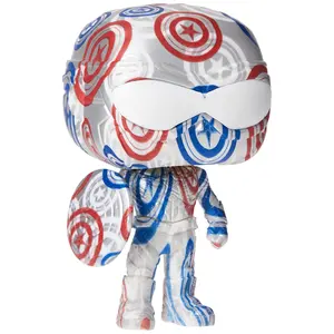 Funko POP! Art Series Marvel Falcon and the Winter Soldier Captain America #33 Exclusive