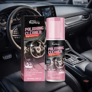Car Interior Polish | Multi-Surface Interior Car Foam Cleaner A premium cleaner, conditioner, and restorer specially formulated for leather interiors, providing cleaning, nourishment, protection, Car Detailing Accessories Car Detailing Products