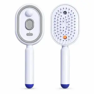 Spray Air Cushion Massage Comb Self-Cleaning Anti-Tangle Essential Oil Mist Hair Care Comb Anti-Static Volumizing Aromatherapy Comb