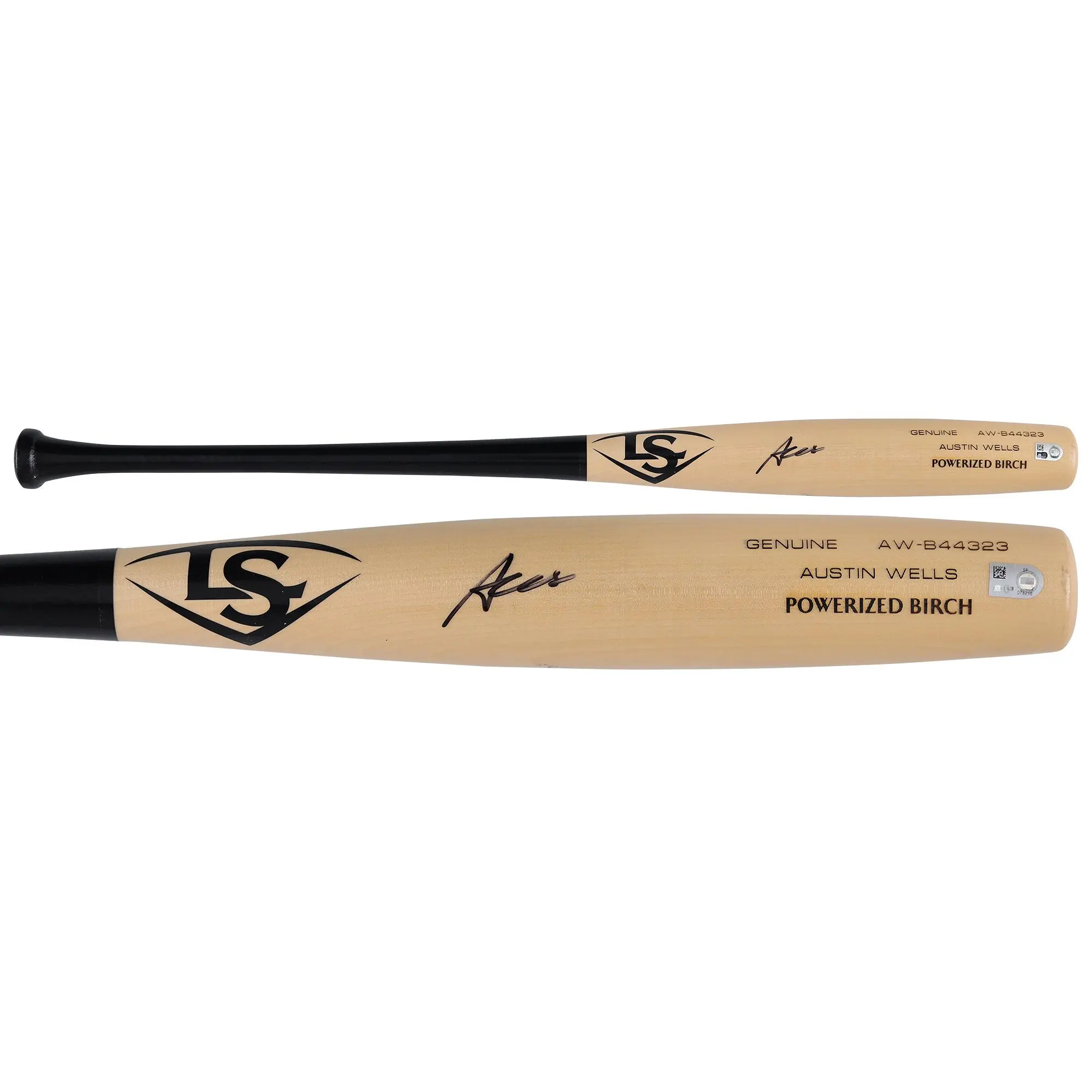 Austin Wells New York Yankees Autographed Louisville Slugger Game Model Bat - Fanatics Authentic Certified