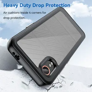 Samsung Galaxy Xcover 7 Case, Shockproof Silicone Bumper, Air Cushion Design, Clear Matte Finish, Durable Protection for Samsung Galaxy Xcover 7 5g