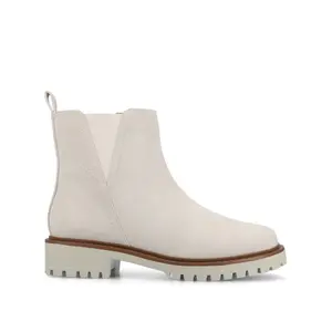 JUNNAH CHELSEA BOOTS - Bone
