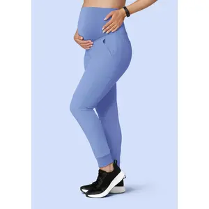 Maternity Joggers Coastline Blue