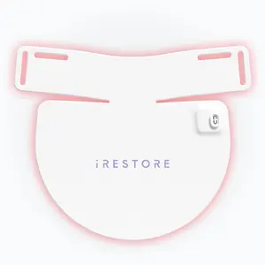 iRESTORE Illumina LED Neck & Chest Mask Light Therapy for Youthful Radiant Skin - Near-Infrared & Red Light Therapy with 230 LEDs