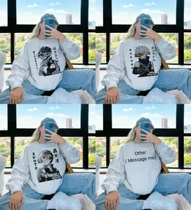 Vintage MHA Characters Face Anime Graphic T-Shirt Sweatshirt Manga Anime Fan Gift