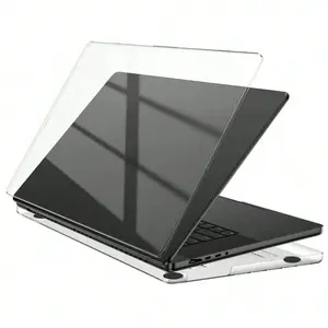 Transparent Shiny Case for Macbook Air 13-Inch A1932 A2179 A2337, Ultra-Thin Lightweight Hard Shell, Fashionable Protective Cover for School Office Travel
