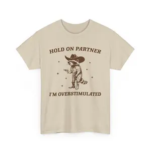 Overstimulated Raccoon T-Shirt