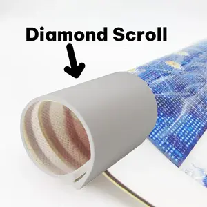 3D Printing Diamond Painting Tool Roll, Diamond Art Tools, Space-Saving Canvas Scroll, Home Decor DIY Craft Kit, Adult Full Drill Materials, Favorite Among Enthusiasts