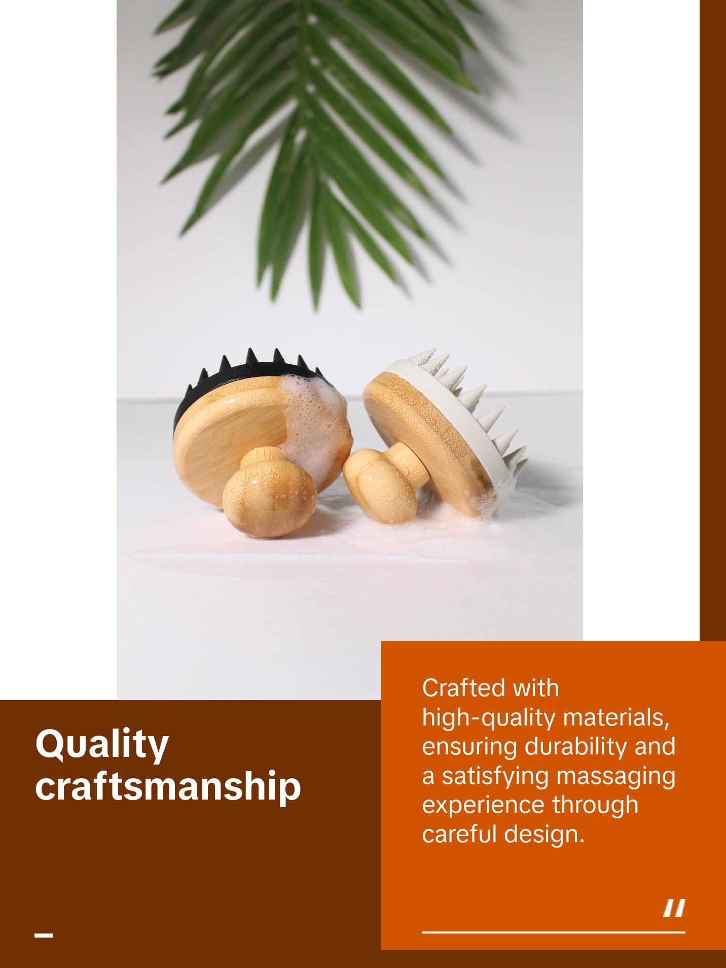 Bamboo Scalp Massager