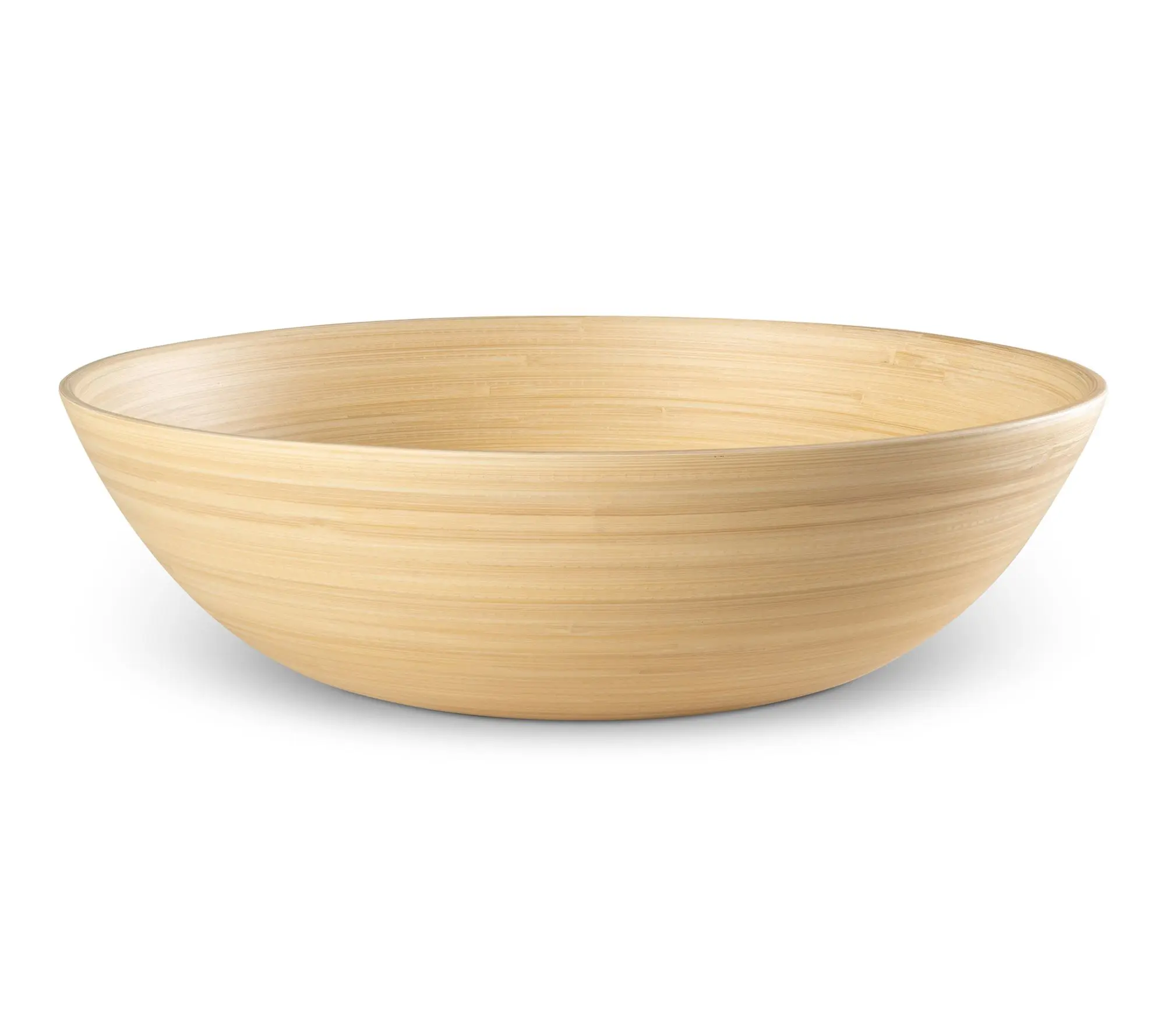 Lexa Bamboo Salad Bowl, 12 Inch