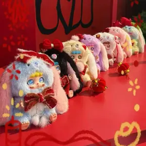[Plush Collection]KEBIDOU-Little Cream Puff Rabbit Sauce-New Year Limited Edition Conform Style