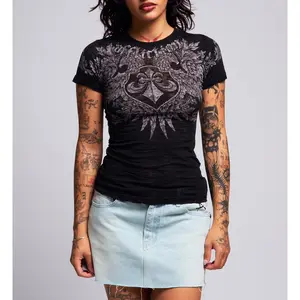 Affliction Women's T-shirt Wash