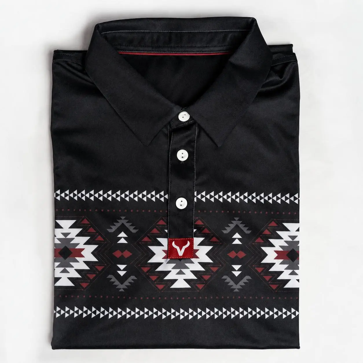 Vexil Brand - Polo - Aztec | Black.