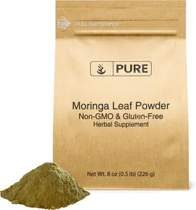 PURE ORIGINAL INGREDIENTS Moringa (8oz) Moringa Oleifera Leaf Extract, Natural Herbal Supplement
