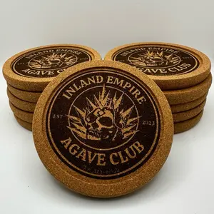 Custom cork coaster