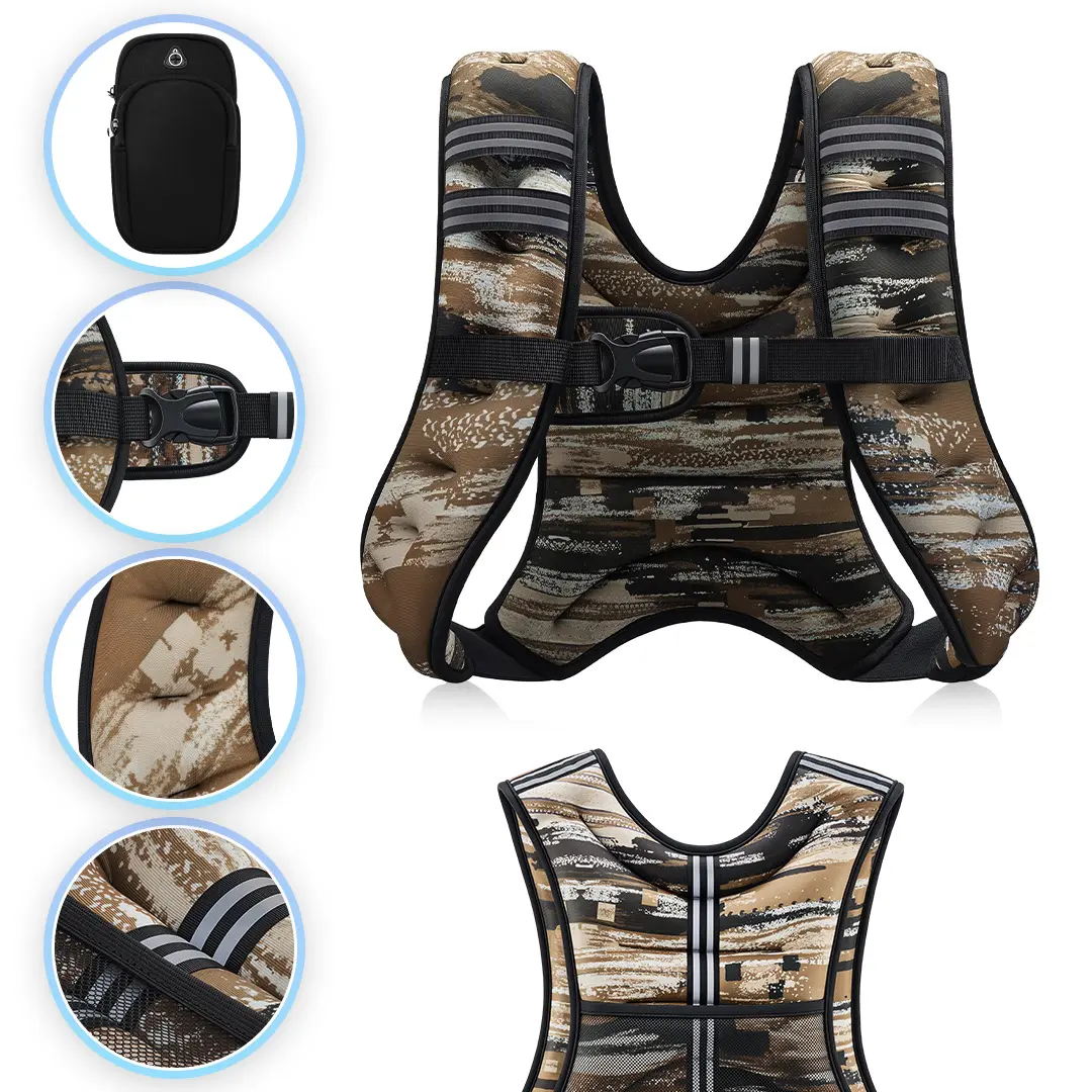 Sand Camo Vest