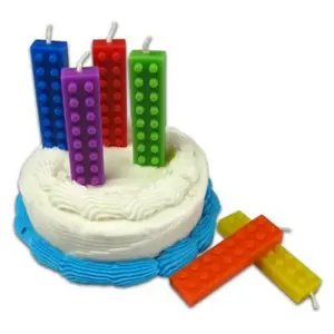 Building Blocks Party Candles