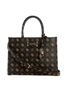 GUESS Female Silia Peony Dual Compartment Tote