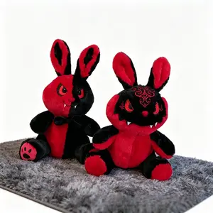 Halloween rabbit plush toy doll, holiday decoration doll, little rabbit doll, children's plush toy throw pillow little gifts for girls   stuffed animal