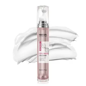 SUMAX Collagen Eye Cream (260 Roller Balls) 60 rotations per second for enhanced penetration, smooths lines, tightens eye contours, and provides a 24-hour water-repellent eye treatment.  Caffeine Cleansing eyelash growth serum eye patches eye cream