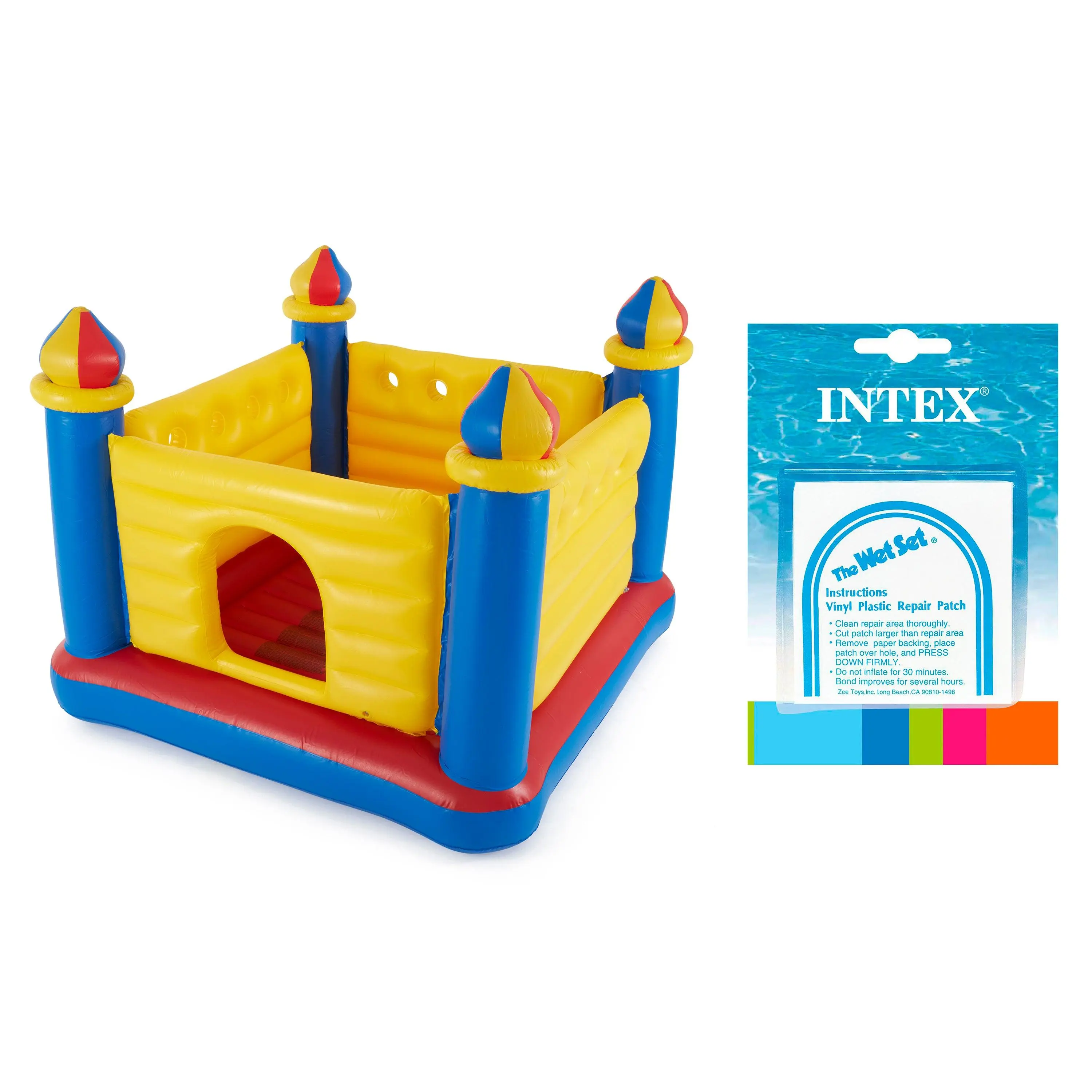 Intex Inflatable Jump-O-Lene Kids Ball Pit and Wet Set Repair Patch 6 Pack Kit Intex Inflatable Jump-O-Lene Kids Ball Pit and Wet Set Repair Patch 6 Pack Kit