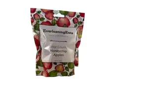 EverlastingEats Door County Honeycrisp Apples Freeze-Dried Snack Sweet Crispy Healthy No Added Sugar Perfect for On-the-Go Travel & Hiking