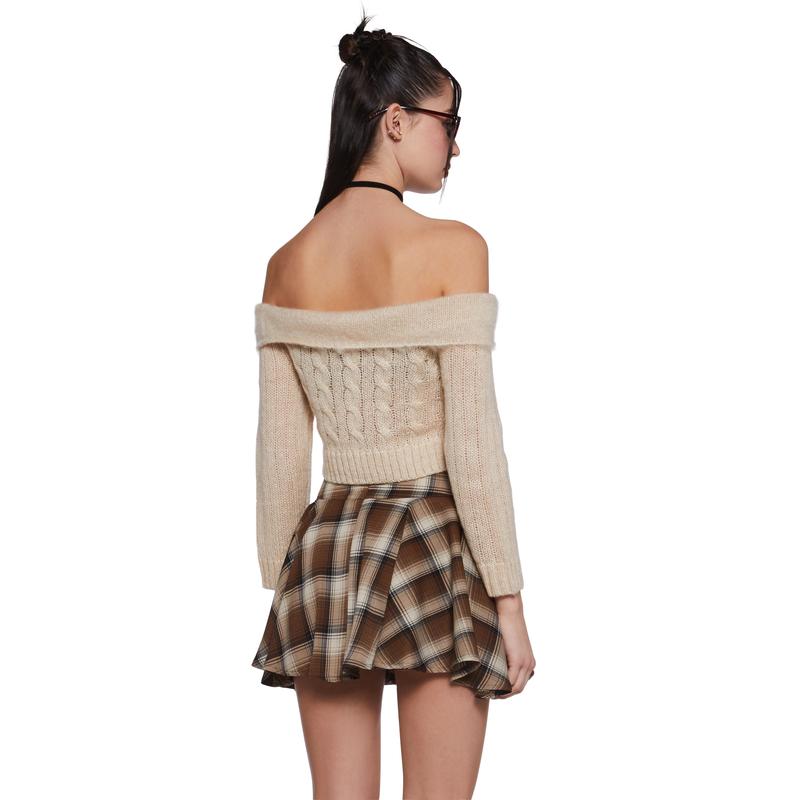 Tutoring Hours Cropped Sweater