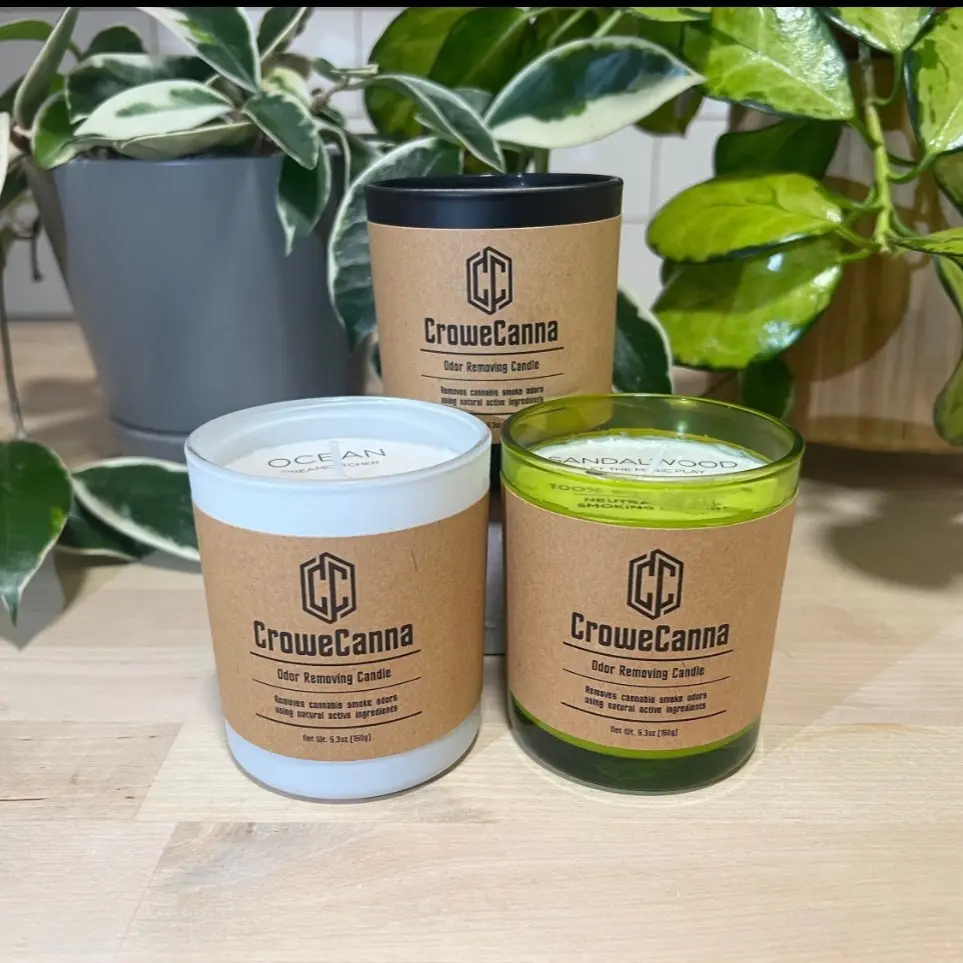 CroweCanna Smoke & Odor Removing Candles CroweCanna Smoke & Odor Removing Candles