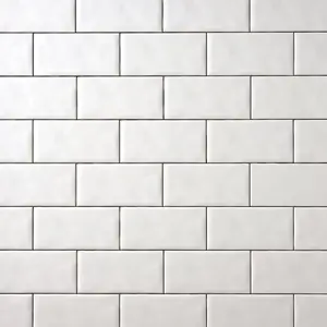 San Fran White 3x6 Ceramic Tile Glossy Sample