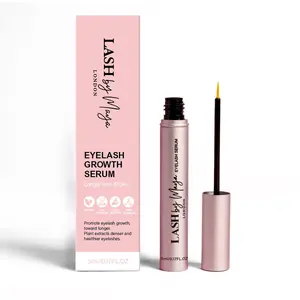 LashbyMaja Eyelash Growth Serum  Thicker Fuller Natural Lashes 5ml Cruelty Free for Enhanced Appearance