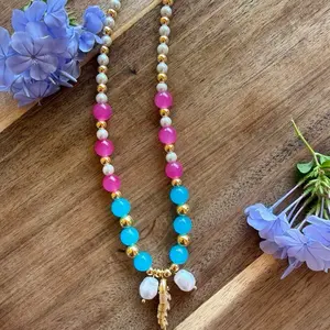 Cotton Candy Fish Necklace